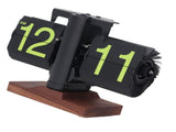 Digital Flip Desk Clock 12 Hours Single Sided Battery Powered Retro Mechanical Auto Flip Down Clock V1294-YM0901-3115240060316