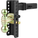 Adjustable Trailer Hitch, 203.2 mm Drop & 165.1 mm Rise Hitch Ball Mount with 50.8 mm Receiver, V952-SQTQJTCB22259NAWHV0