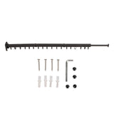 Clothes Hanger Rack Wall Mounted Hole Free Retractable Aluminum Laundry Drying Rack for Indoor V1294-YM0710-3117230276213