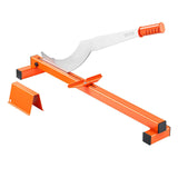 304.8mm Vinyl Floor Cutter, 10mm Thick Laminate Flooring Cutter with Cutting Angle Guide, Rubber V952-QXSDBQGJ12IN3B4GH001V0