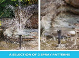 PROTEGE 10W Solar Powered Water Fountain Pump Pond Kit with Eco Filter Box V219-PMPFPKPROAF20