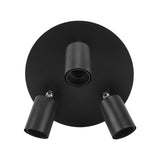 Ceiling Spotlight Holder 3 Head Rotating Lamp Base Ceiling Lamp Holder E27 Track Light Holder for V1294-YM0703-3119230079811