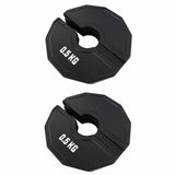 2PCS 0.5KG Gym Micro-Plates Dumbbell Fractional Weight Plate Rubber Fractional Weight Plates Add-on V1369-AZ3-W-11600