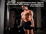 Ergonomic Cable Machine Handles, Strength Training Attachments for Chest, Biceps, Triceps, Shoulders V1308-DSZKI-1713