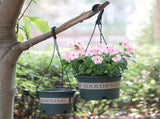 Garden Hanging Pot Plastic Hanging Flower Pot Plant Hanger with Hook V1294-YM0717-10171291