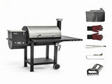 Asmoke AS660N-2 WOOD PELLET GRILL SILVER V642-ASMOKE-AS660N-2-WOOD-PELLET-GRILL-SILVER