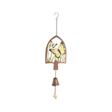Butterfly in Arch Hanging Bell 70cm V637-71454BTF
