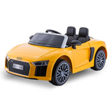 Kahuna R8 Spyder Audi Licensed Kids Electric Ride On Car Yellow CAR-SPD-YE