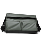 Green Expandable Travel Shoulder Bag - Large Capacity Gym and Duffel Bag with Wet and Dry Separation V888-ELOSUNG57018-2