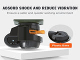 Leveling Casters, Set of 4, 1000 kg Total Load Capacity, 63.5 mm, Heavy Duty with Upgraded Handle V952-DJJLBSDJPBS4EN0Q3V0