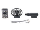 Jet Fan Mini Blower USB Rechargeable Multifunction Low Noise 30 Gears Adjustable Electric Air Duster V1294-YM0901-3113240131211