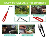 Gardening Bonsai Tool Sets 15pcs Carbon Steel Garden Plant Trimming Kit Scissor Cutter Shear Heavy V1107-119-49271
