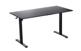 140 x 70cm Electric Standing Desk Height Adjustable Motorised Electric Sit Stand in Black V563-68416