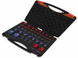 44pcs Nut and Bolt Thread Checker Red Blue Nut and Bolt Size Gauge Inch Metric Nut and Bolt V1294-YM0710-3114230169611