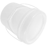 Thick Plastic Paint Container with Handle and Airtight Lid for Water and Oil Paint Storage V1369-AZ3-W-13396