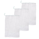 3Pcs Garden Plant Netting with Green Drawstring Potted Plant Fruit Tree Protector Insect Birds V1294-YM0714-3111210322114