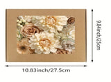 White Nude Artificial Flowers Faux Roses DIY Flower Arrangement Wedding Decorations V1102-130-WHI-15753