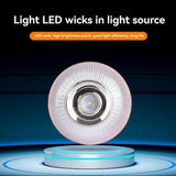 V16 Emergency LED Warning Lights 3PCS, White & Yellow Traffic Security Lamp V1263-JX-5798