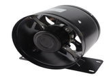 Portable Range Hood 8in Strong Wind Low Noise Cooking Exhaust Fan with Base for Indoor Hot Pot RV V1294-YM0901-3113250103411