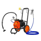 Diaphragm Airless Paint Sprayer, 1100 W Efficiency Cart Airless Paint Sprayer, 2000 psi High V952-GMSGYWQPTJ11GUFKJV3