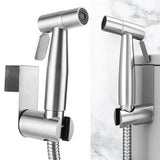 Stainless Steel Handheld Bidet Toilet Sprayer Set Baby Cloth Diaper Sprayer Hose Holder Kit for V1294-YM0901-3112200106212