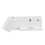 LED Wall Light USB Interface Wireless Charging LED Wall Lamp for Living Room Bedroom 85265V White V1294-YM3119220151212-0421
