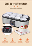 Eight-cup home yogurt maker, homemade with no additives, enjoy healthy deliciousness and freedom. V1232-SNJ-001