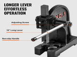 Arbor Press, 1 Ton Manual Press, 5.9" Maximum Height, Cast Iron Heavy-duty Manual Desktop V952-SDKYLJGG1T00BW6W1V0