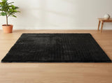 230x200cm Floor Rugs Large Shaggy Rug Area Carpet Bedroom Living Room Mat - Black V63-832191