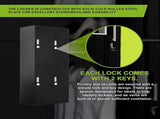 Four-Door Office Gym Shed Storage Locker V63-834631
