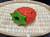 Strawberry Toys, Chew Toys for Aggressive chewers, Durable Puppy Feeder Toys, Interactive V1366-AZ2-W-08184