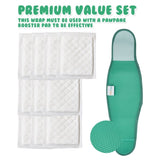 Dog Wrap Resuable Male S + 10X Diaper Booster Pads Disposable S V274-PET-MALEWPPAD-S