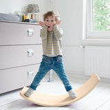 Balance Board Beam Seesaw Wooden Child Kids Adult Yoga V63-836531