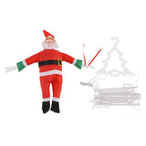 LED Christmas Lights Decorative Ladder Lights with Father Christmas Figure for Indoor Outdoors V1294-YM0901-3115230087413