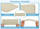 12 x 5 Inch Felt Bag Base Shaper, 2pcs Bottom Pad Organizer Insert Rectangle Liner Board for Purse V1259-DP01-A-5289