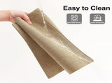 Homaxy Cloths Placemats for Dining Table Set of 6, Heat Resistant Washable Cotton V1258-DP02-F-150