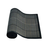 Louis Bamboo Table Runner Black Grey 140 x 33cm V442-JTC-TABLER-BAMBOOAJ06-BLACK-RE