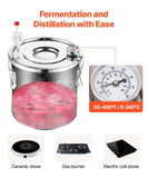 Moonshine Still 8 Gal Water Alcohol Distiller Brewing Kit Stainless Steel V952-DLNTZLQYS8JLWJXVZV3