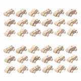 36 Pack DIY Wood Car Toys Unfinished Wooden Cars to Paint Wooden Cars for Home Activities V1370-AZ4-07758