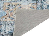 Marlow Floor Rug Vintage Polyester Washable Area Rugs FR2038-200X300-BL-AU