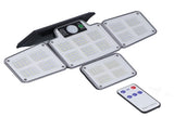 LED Solar Lights Outdoor 4 Adjustable Heads Motion Sensor Light 450LM 3 Modes Wide Angle Wall Light V1294-YM0523-3119210270711