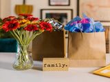 72x Kraft Paper Gift Bags Shopping Carry Craft Brown Bag w/ Handles Bulk V563-KB2722-3-1BOX