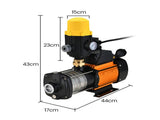 Protege Multi-stage Water Hi-pressure Pump with Auto-controller Home Garden Irrigation 6-Stage V219-WTPMTSPT6CNA