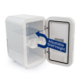 6L Touch Operated Beauty, Cosmetics & Skincare Fridge V196-BF666