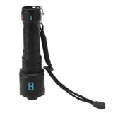 Rechargeable LED Flashlights 10000LM 5 Modes Super Bright Waterproof Flashlights with Fluorescent V1294-YM0703-3119230076211