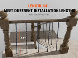 Staircase Metals, 44'' x 1/2" Galvanized Steel Decorative Banister Spindles, 10 Pack Deck V952-ZXKLGZ10G44YH4VC6V0