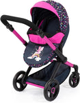 Combi Doll Pram , Bag ,Black ,Pink ,Fairy V178-21651