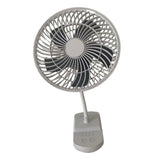 Clip On Fan Portable Rechargeable 720&deg Rotation Quiet Stroller Fan Sturdy Clamp Mini Desk Fan for V1294-YM0523-10344433
