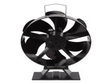 6 Blades Fireplace Fan Thermoelectric Module Wood Stove Fan Heat Powered Wood Burning Air V1294-YM3113220215411-0421