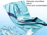 Large Double-Sided Fleece Bath Towel - Quick-Drying Black PRL-6026962060DBT